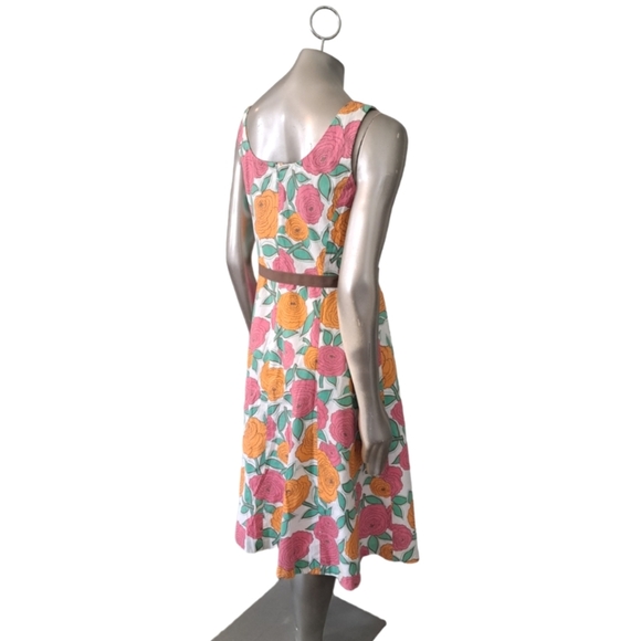 🪻BOGO🪻 Madison Studio Floral Sleeveless Dress Size 10 - Picture 5 of 12